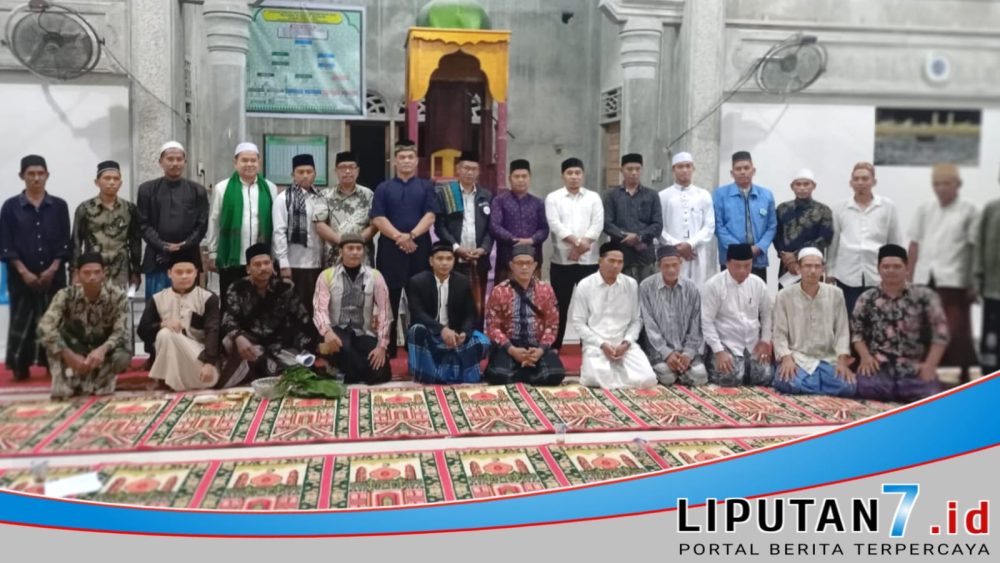 Jalin Silaturrahmi, Muspika Pirak Timu Lakukan Safari Ramadhan di Masjid Baitul Halim