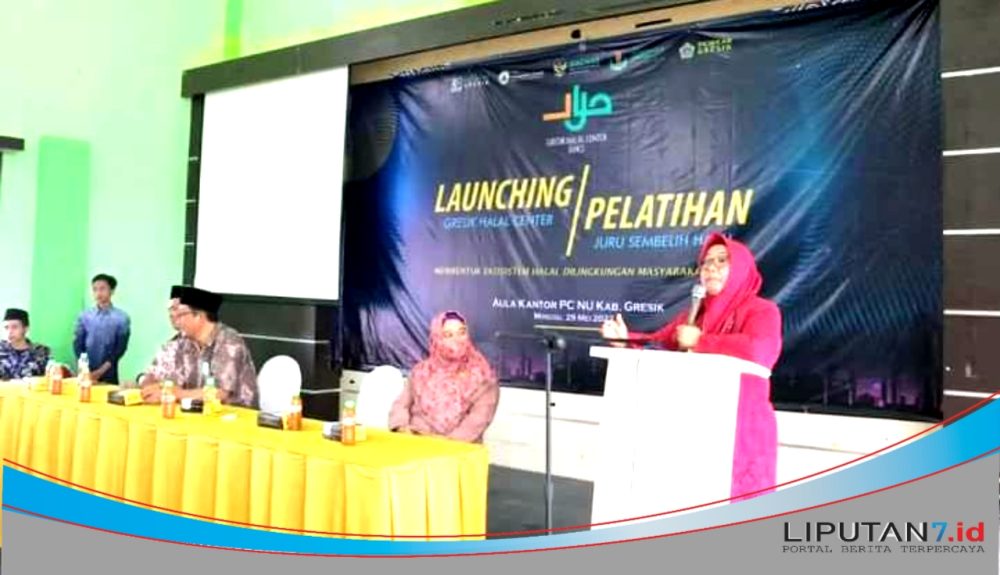 Wakil Bupati Gresik Launching Gresik Halal Center GHC dan Buka Pelatihan Juru Sembelih Halal Juleha Kabupaten Gresik