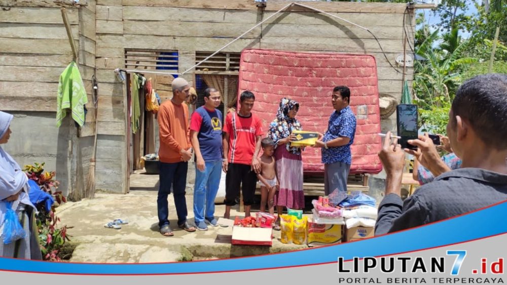 Gerak Cepat, Dinsos Aceh Utara Salurkan Bantuan Masa Panik Kepada Warga Musibah Rumah Diterjang Angin Kencang