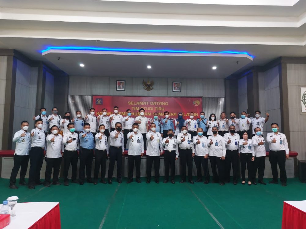 Lapas Muara Enim Kemenkumham Sumsel Study Tiru Pembangunan Zona Integritas dan Pembinaan Kemandirian Pada Lapas Kelas I Surabaya