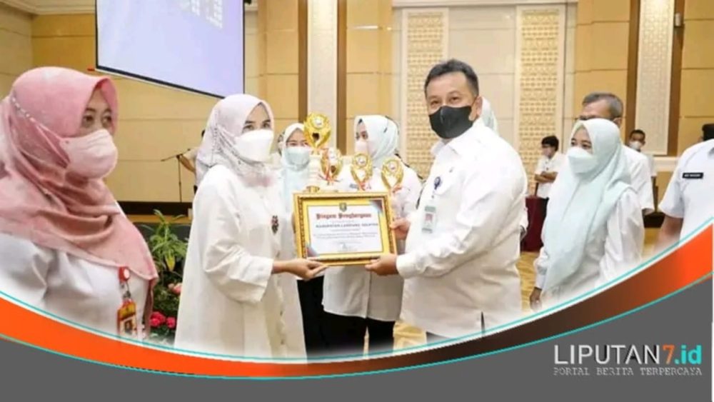 Lampung Selatan Raih 2 Penghargaan Sekaligus Dalam Aksi Konvergensi Penurunan Stunting