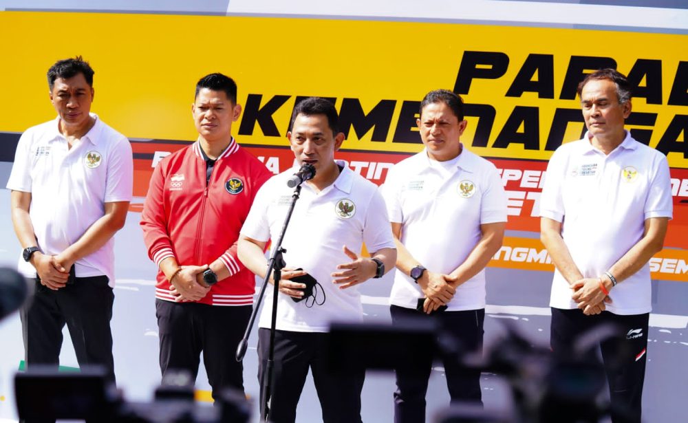 Kapolri Gelar Parade Kemenangan Atlet Sea Games, Fokus Kembangkan Olahraga Sepeda Indonesia
