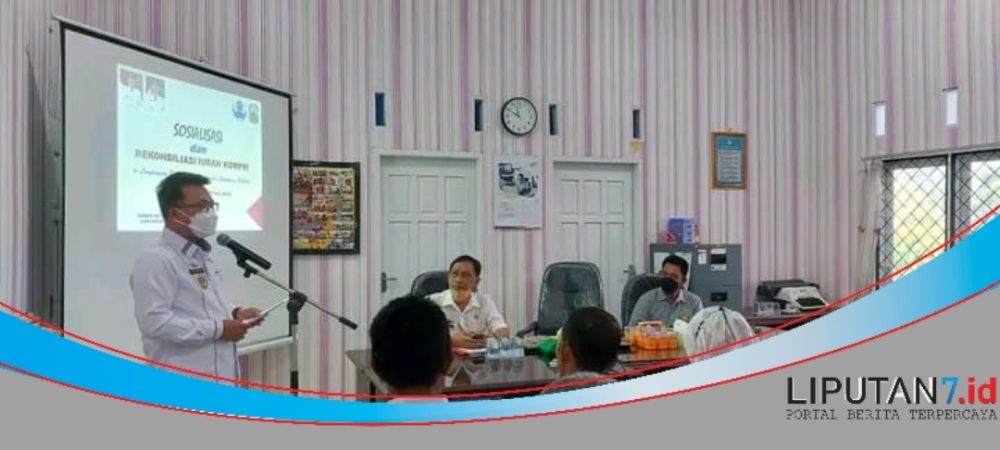 Sekretaris Daerah Thamrin Buka Sosialisasi dan Rekonsiliasi Iuran Korpri 2022 Lampung Selatan