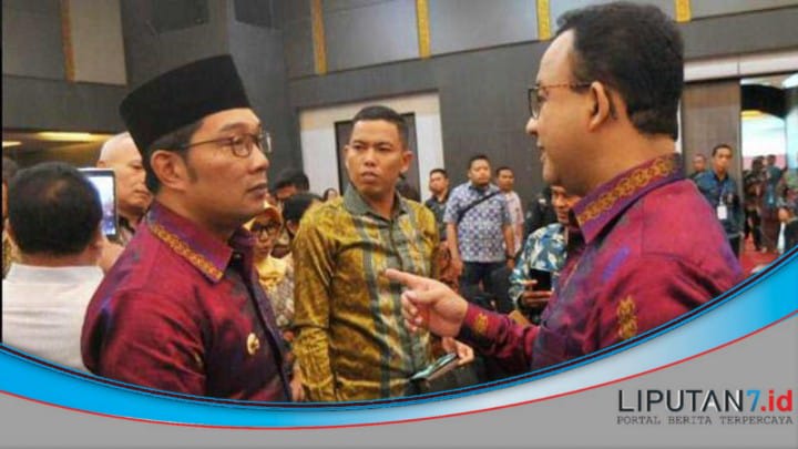 Tangisan Gubernur Jawa Barat Ridwan Kamil di Pelukan Gubernur DKI Anis Baswedan
