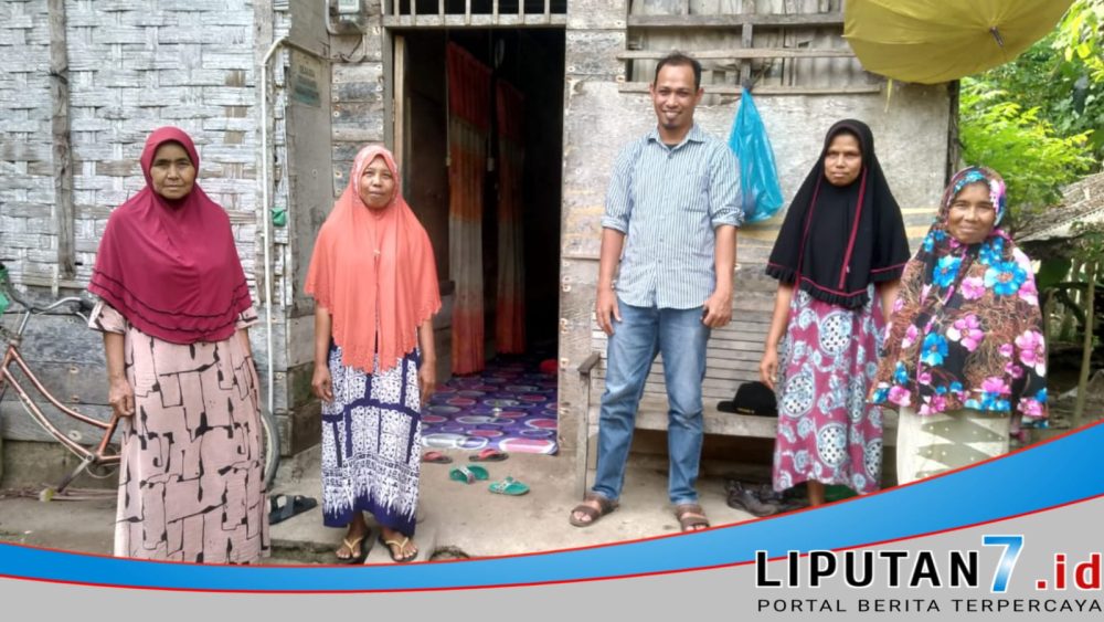 Zulkifli Anggota DPRD Aceh Utara Turun Kelokasi Dan Bantu Keluarga Kurang Mampu