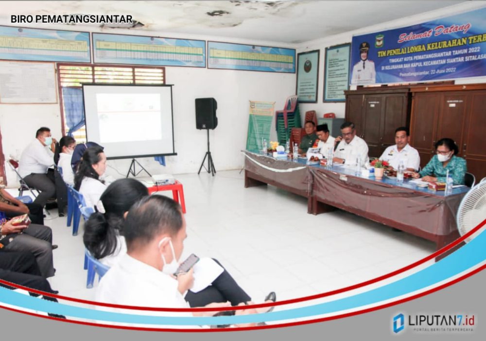 Lomba Kelurahan Terbaik Tingkat Kota Pematangsiantar, Bahkapul Wakili Kecamatan Siantar Sitalasari