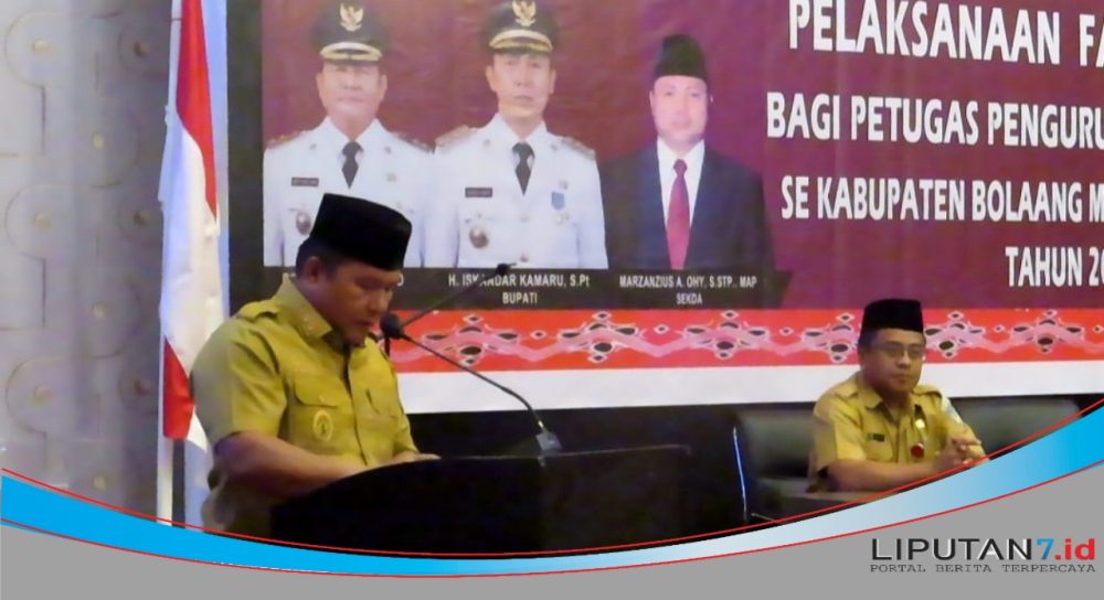 Hebat, Wabup Deddy Abdul Hamid Tutup Bimtek Fardu Kifayah Di Hotel GrandQ Kota Gorontalo
