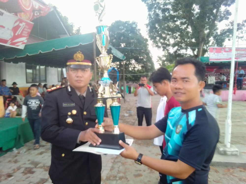 Desa Lolomoyo Mendapatkan Tiga Trophy Kejuaraan Dalam Perayaan HUT RI Yang Ke-77 Tahun 2022