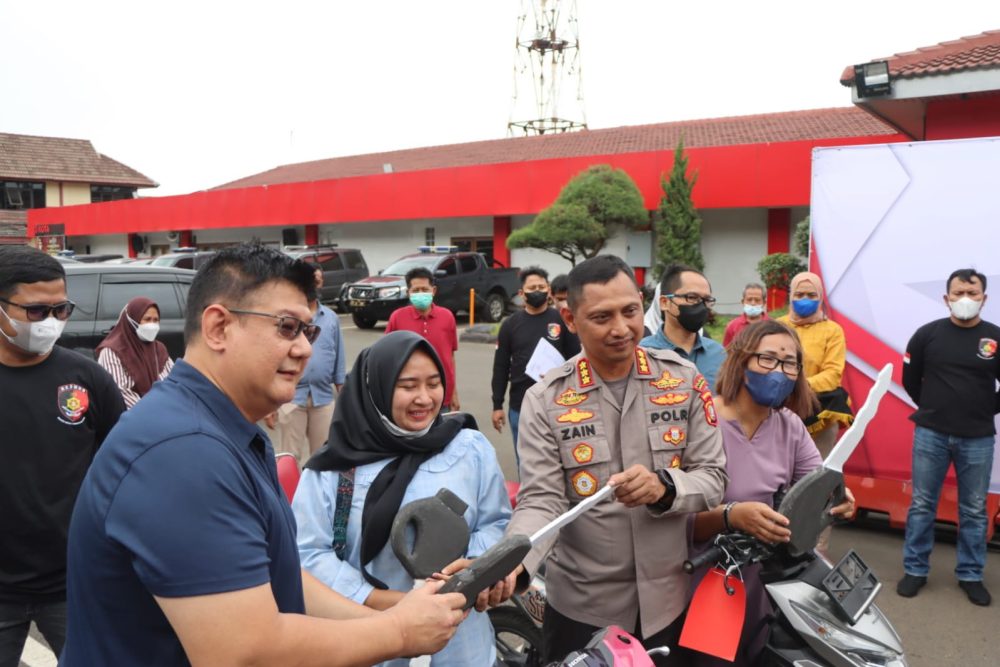 Beraksi di 100 Lokasi, 3 Pelaku Curanmor di Bekuk Reskrim Polres Metro Tangerang Kota