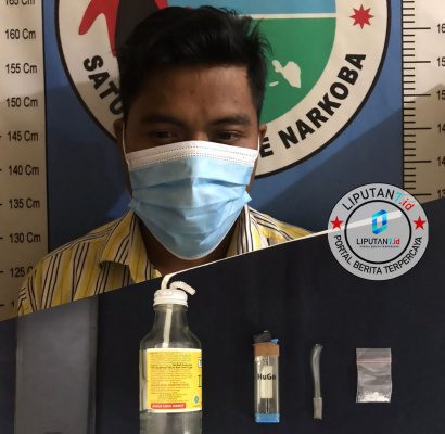 SatResnarkoba Polres Sumenep Berhasil Meringkus Pelaku Penyalahgunaan Narkotika Jenis Sabu
