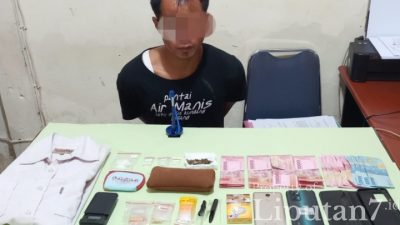 Pemuda Pemilik Sabu dan Ganja di Tangkap Satuan Narkoba Polres kerinci.