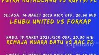 Turnamen Sepakbola Krueng Mane Football Stadium Cup I Tahun 2023 Digelar, Panitia: 8 Tim Siap Bertarung.