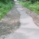 Kondisi jalan Nagari Kuranji Hulu Korong Kalawi Rusak Parah