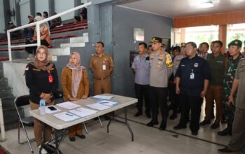 Demi Kondusifitas, Kapolres Metro Tangerang Kota Tinjau Langsung Rapat Pleno Pemilu 2024
