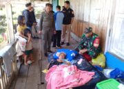 Babinsa Koramil 418-01/Makrayu Gerak Cepat Bantu Evakuasi Lansia Yang Hidup Sebatang Kara