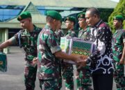 Pangdam II/Swj Mayjen TNI Yanuar Adil : Bagikan THR Kepada Personelnya